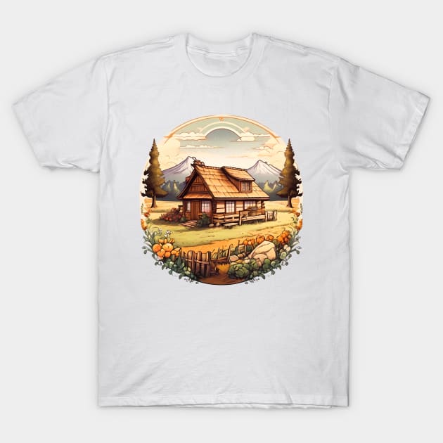 Summer Homestead T-Shirt by Rain Of Colors